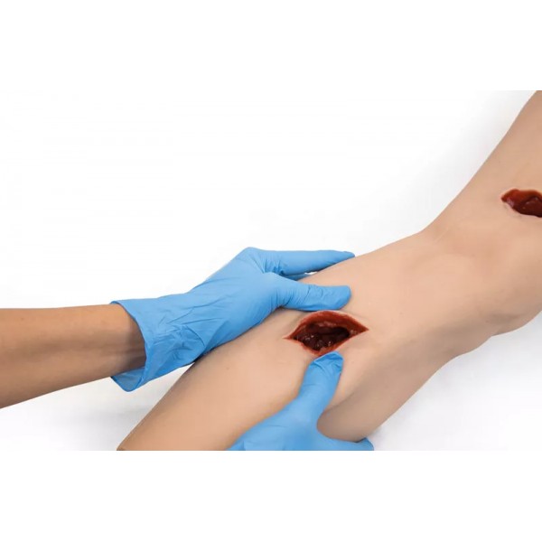 Wound Packing Leg Tasktrainer – Εκπαιδευτικό Μοντέλο Ποδιού για Επιδέσεις Τραυμάτων