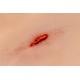 Wound Moulage "Stab Wound with Bleeding Function" – Προσομοίωση Τραύματος από Μαχαίρι με Λειτουργία Αιμορραγίας