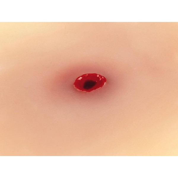 Wound Moulage "Bullet Entrance Hole" – Προσομοίωση Τραύματος Εισόδου Σφαίρας Wound Moulage "Bullet Entrance Hole" – Προσομοίωση Τραύματος Εισόδου Σφαίρας