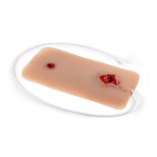 Wound Moulage – Τραύμα από Σφαίρα στο Πόδι με Λειτουργία Αιμορραγίας Wound Moulage – Τραύμα από Σφαίρα στο Πόδι με Λειτουργία Αιμορραγίας
