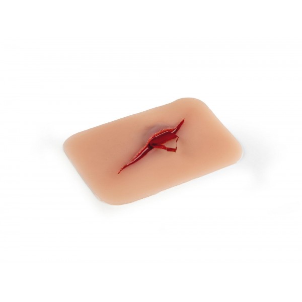 Wound Moulage "Cut with Glass Fragment" – Προσομοίωση Κοπής με Θραύσμα Γυαλιού