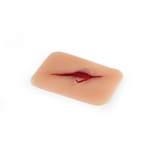 Wound Moulage "Cut with Glass Fragment" – Προσομοίωση Κοπής με Θραύσμα Γυαλιού