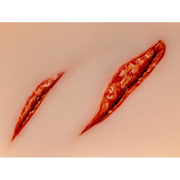 Wound Moulage – Μεγάλο Κόψιμο με Λειτουργία Αιμορραγίας