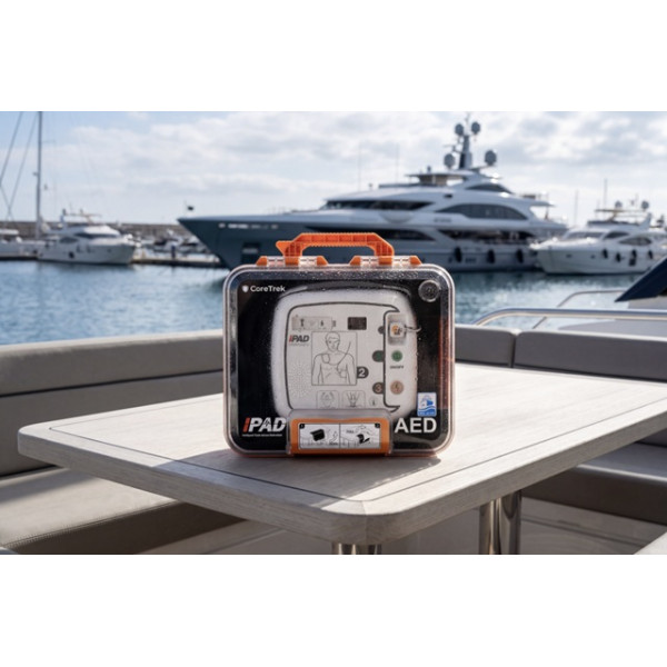 Αυτόματος Εξωτερικός Απινιδωτής iPAD CU-SP1 Marine Package (Με Πιστοποίηση Ναυτιλίας & Σκληρή Θήκη CoreTrek IP66)