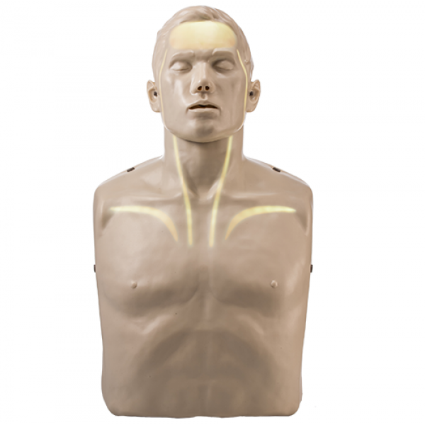 Εκπαιδευτικό Πρόπλασμα CPR BRAYDEN LIGHTS (Λευκό ή κόκκινο led)