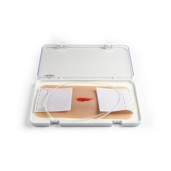 Wound Moulage "Stab Wound Neck" – Προσομοίωση Τραύματος από Μαχαίρι στον Λαιμό