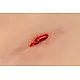 Wound Moulage "Stab Wound with Bleeding Function" – Προσομοίωση Τραύματος από Μαχαίρι με Λειτουργία Αιμορραγίας