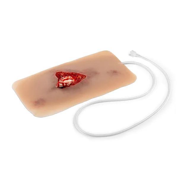 Wound Moulage – Ανοιχτό Κάταγμα Ποδιού με Λειτουργία Αιμορραγίας Wound Moulage – Ανοιχτό Κάταγμα Ποδιού με Λειτουργία Αιμορραγίας