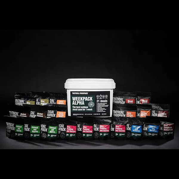 Γεύματα Εκτάκτου Ανάγκης Εβδομάδας Week Pack Alpha Tactical FoodPack Γεύματα Εκτάκτου Ανάγκης Εβδομάδας Week Pack Alpha Tactical FoodPack